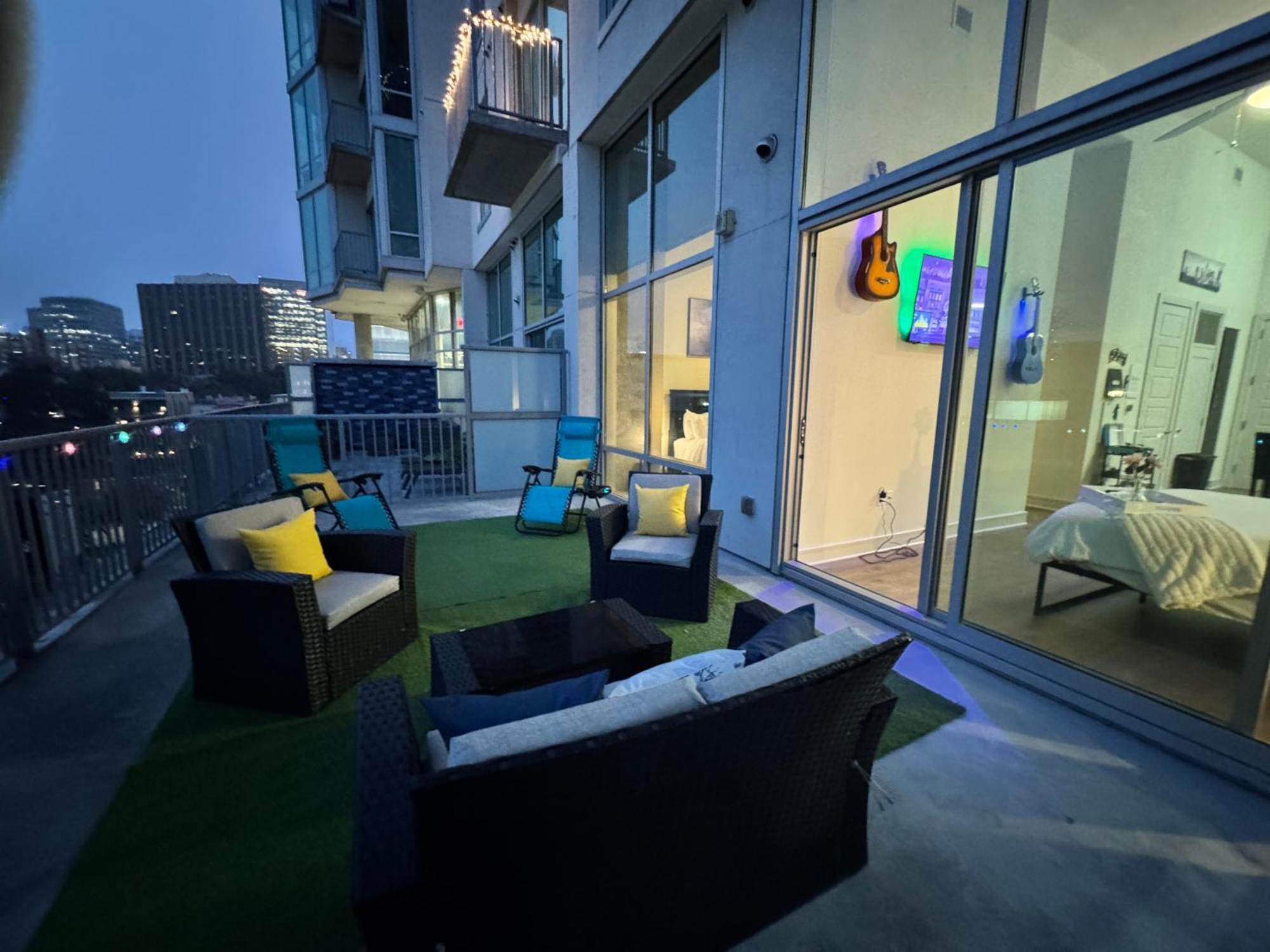 Apartamento Music City Penthouse Austin Exterior foto